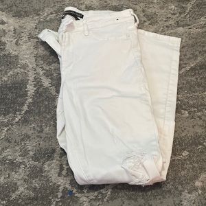 White Abercrombie Jeans